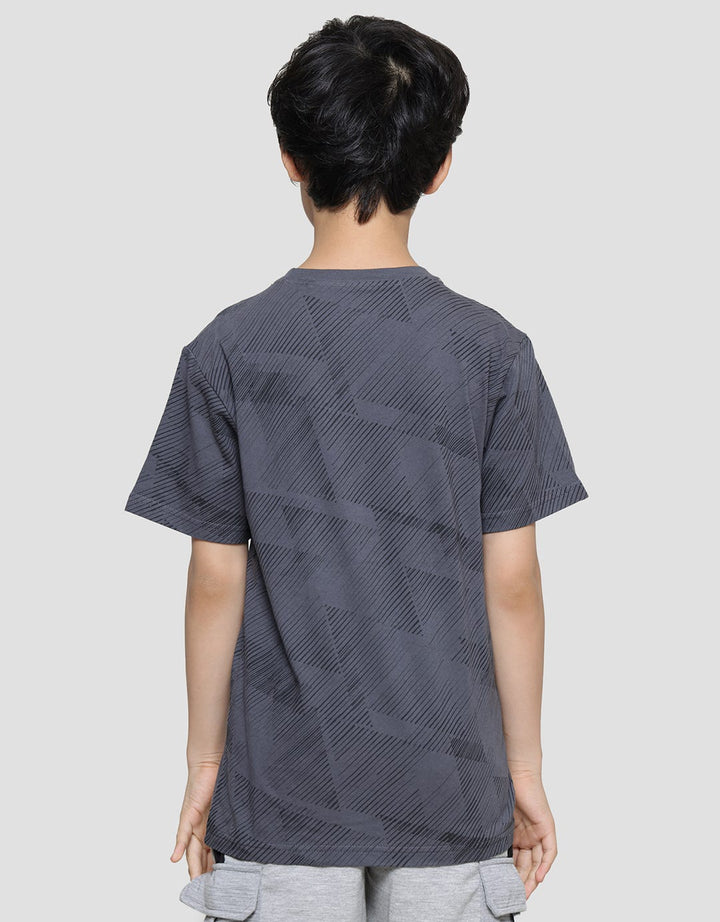 Nevada Sport Abstract Print Kaos Anak Laki-laki