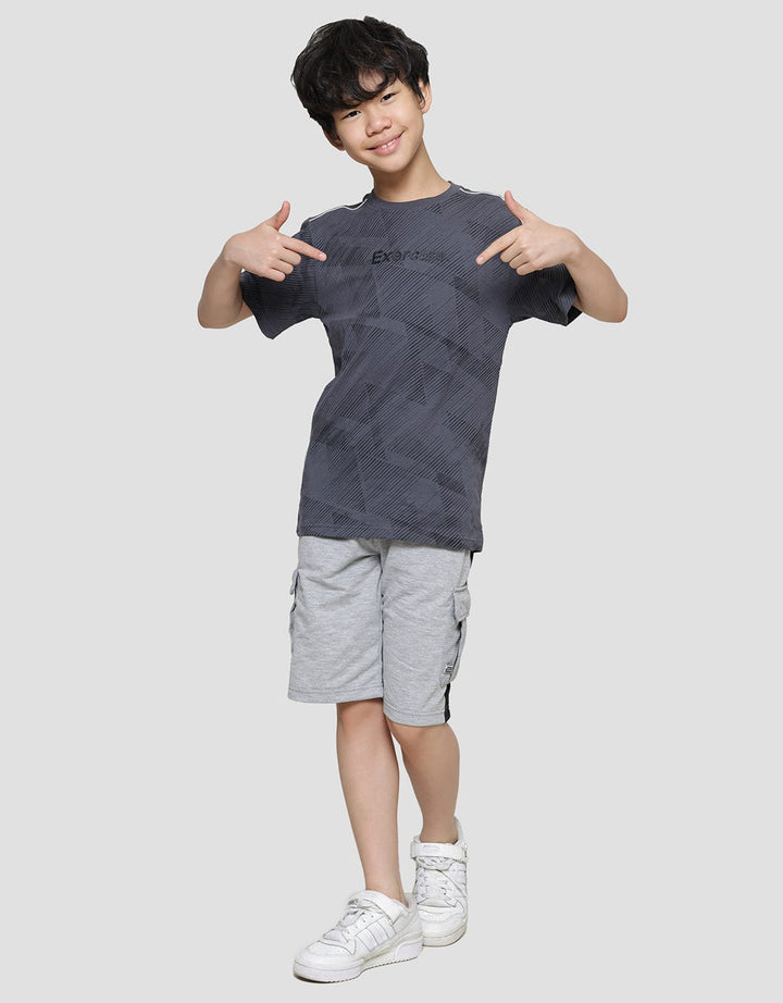 Nevada Sport Abstract Print Kaos Anak Laki-laki