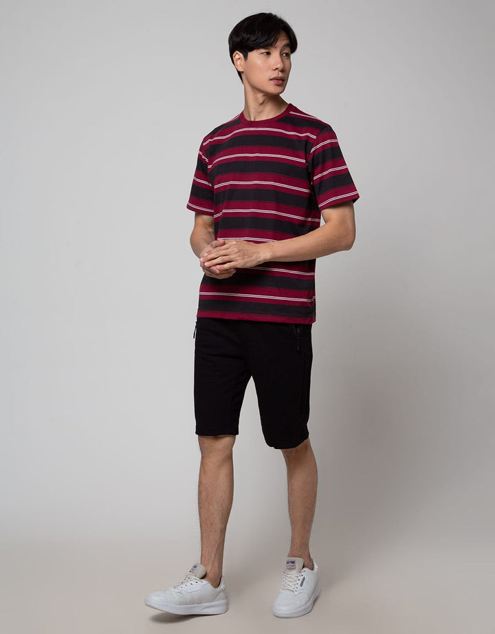 Nevada Stripe YD Kaos Print Pria