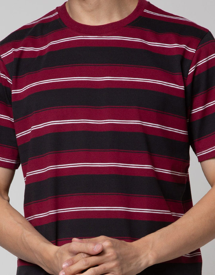 Nevada Stripe YD Kaos Print Pria