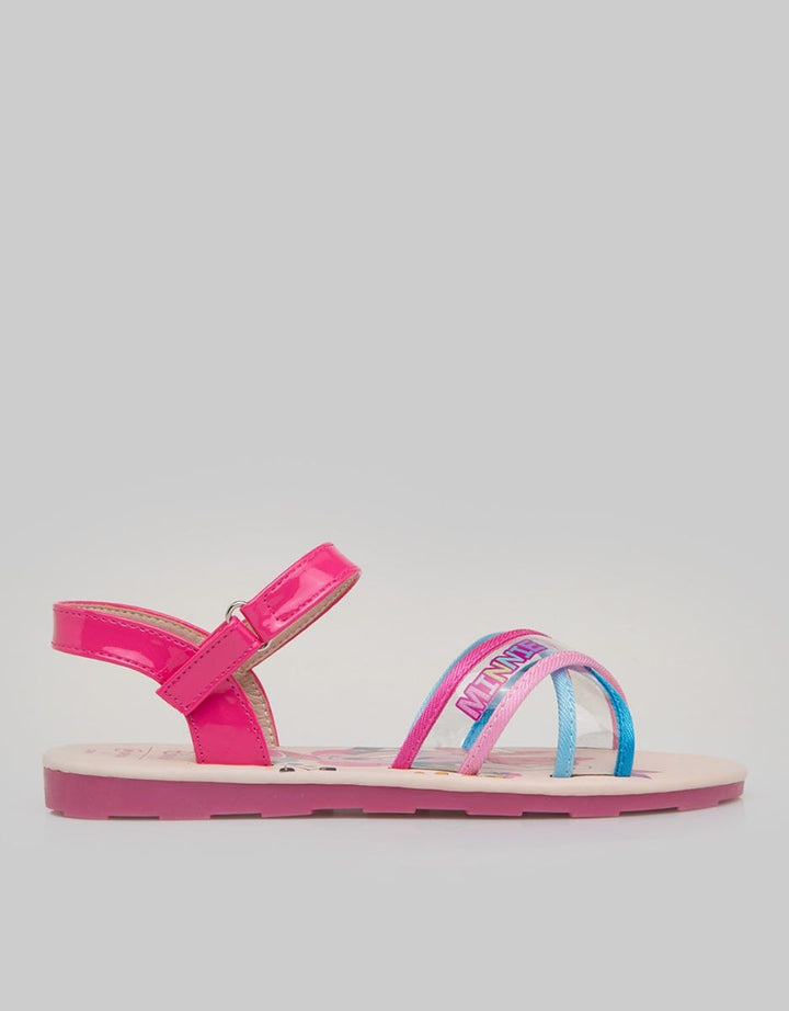 Disney Slingback Sandals Girls Minnie Transparent Strap