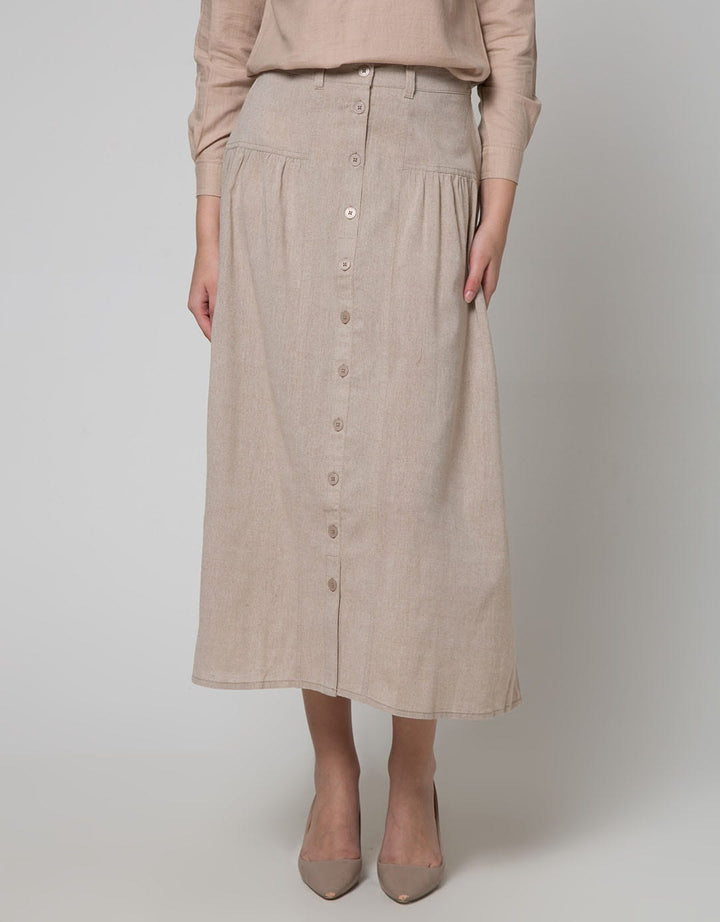 Triset Casual A Line Maxi Skirt Women