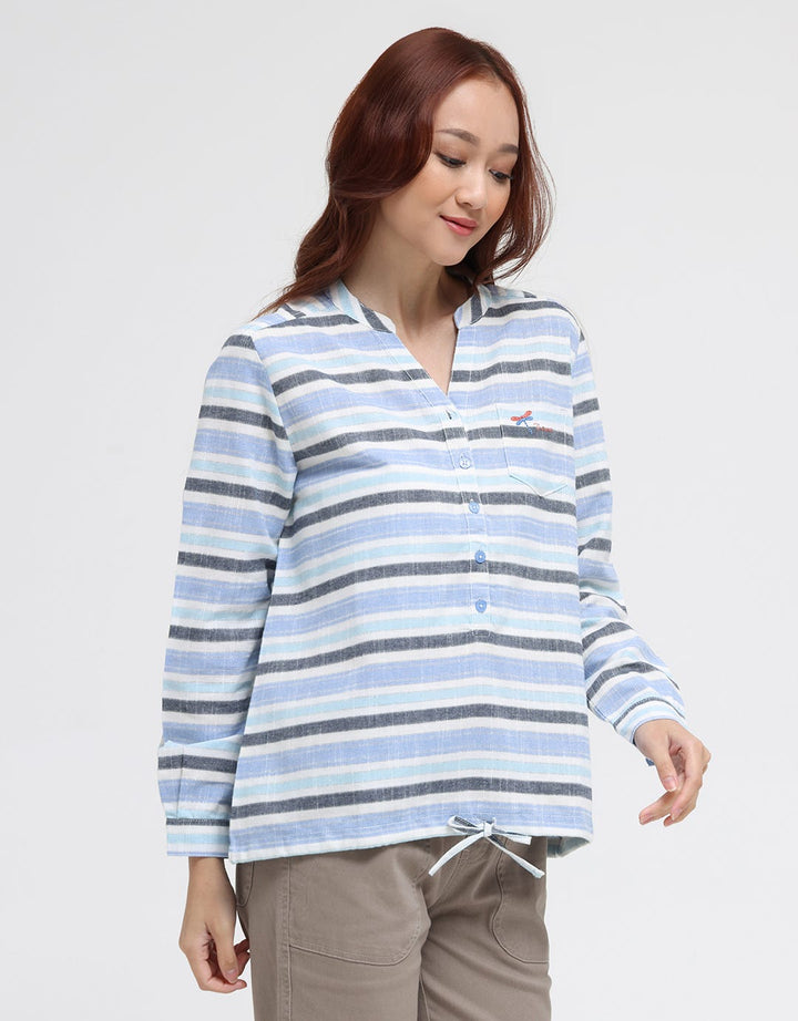 Triset Blouse Long Sleeve V-Neck