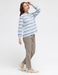 Triset Blouse Long Sleeve V-Neck