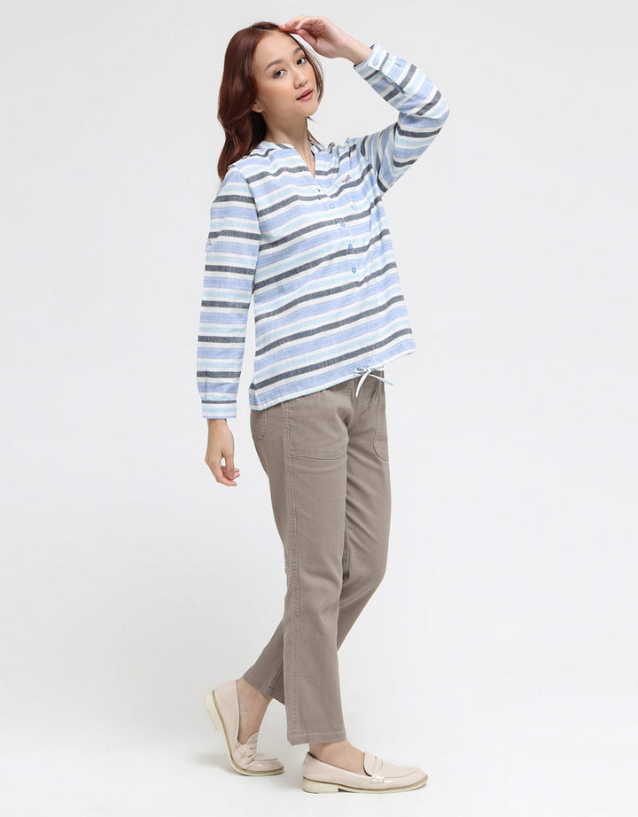 Triset Blouse Long Sleeve V-Neck