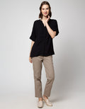 St. Yves Short Sleeve Blouse Gynella Crash With