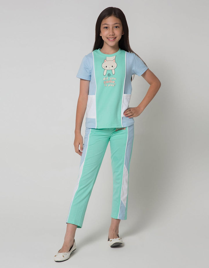 Aero Jogger Cut Sewn Cat Friend