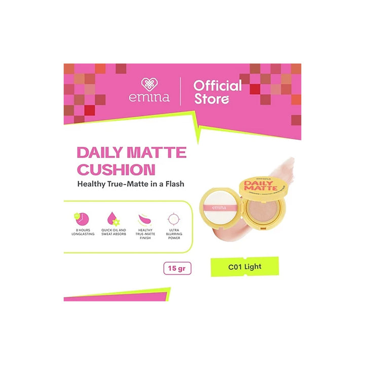 Emina Daily Matte Cushion 15 g