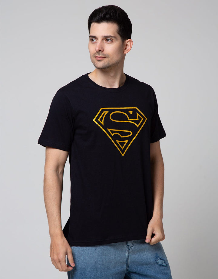 T Zone Short Sleeve T-Shirt Wb Superman Sablon Print