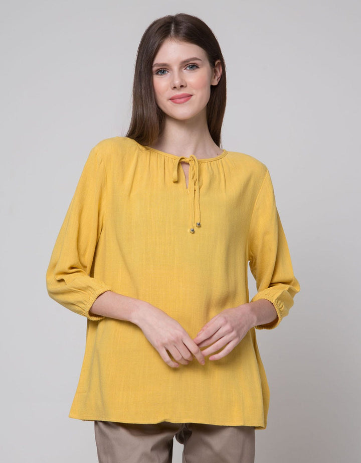 St. Yves Linen W Stoppe Women's 7/8 Sleeve Blouse