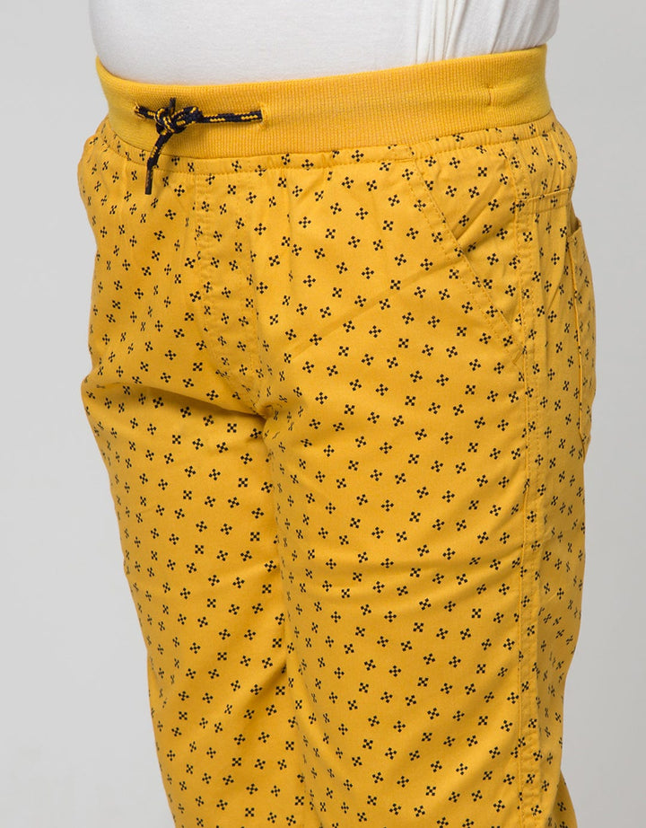 Nevada Shorts Pants Woven Print Geo Grid