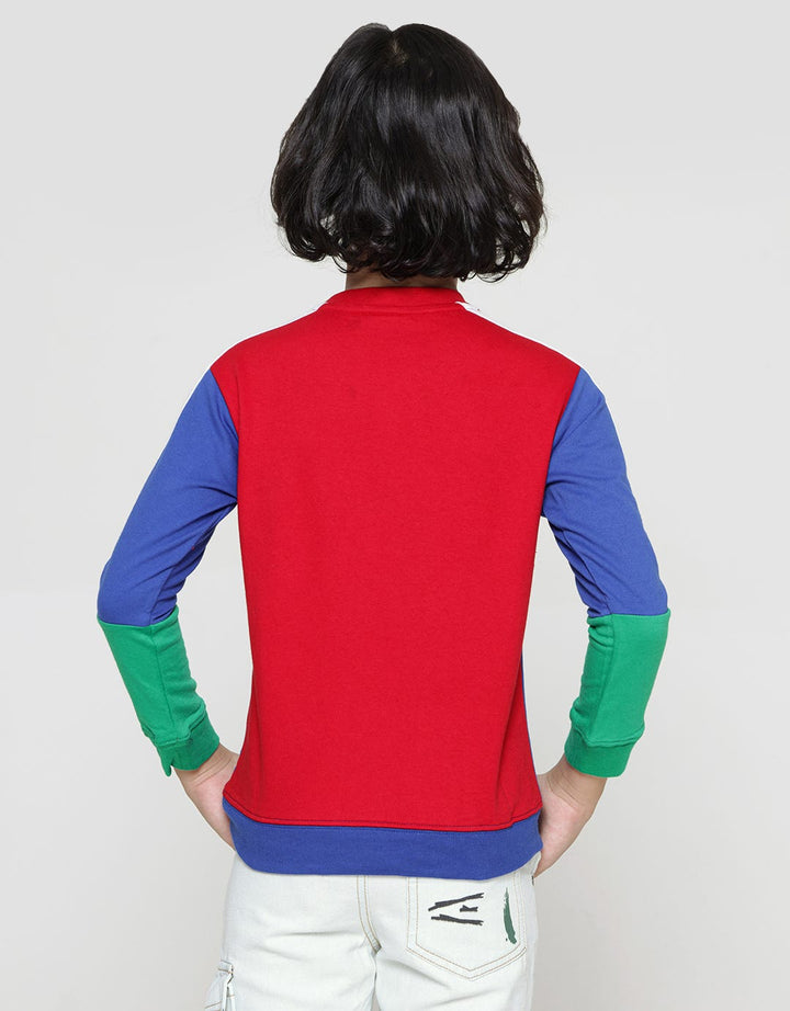 Little M Sweatshirt Cut N Sewn Bordir