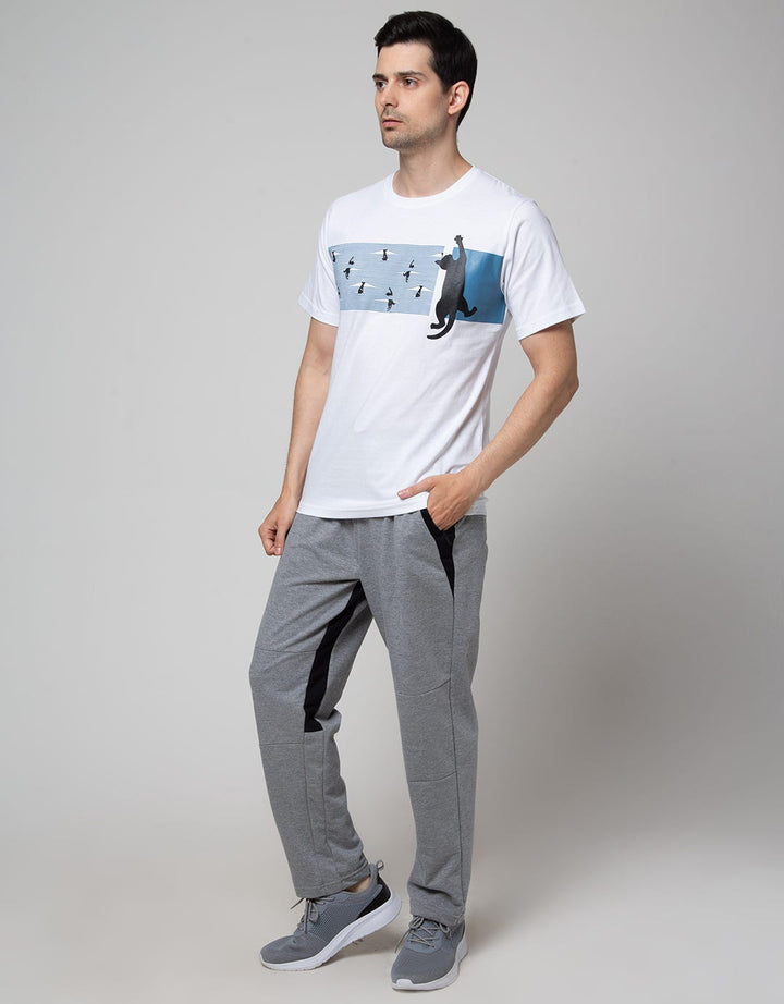 Cole Long Pants Knit Terry Hemming