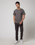Cole Slim Basic Solid Celana Chinos Pria