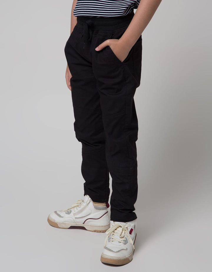 Little M Pants Woven Rib Bahan Ribstop