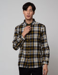 Nevada Long Sleeve Shirt Checked Flannel Thirty Six