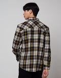 Nevada Long Sleeve Shirt Checked Flannel Thirty Six