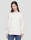 Cardinal Girl Draw Sleeve Sweater Wanita