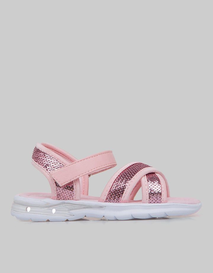 Little M Ankle Strap Sandals Girls Hllg1