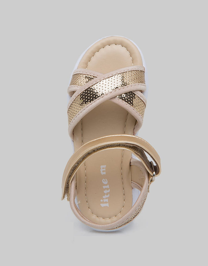 Little M Ankle Strap Sandals Girls Hllg1