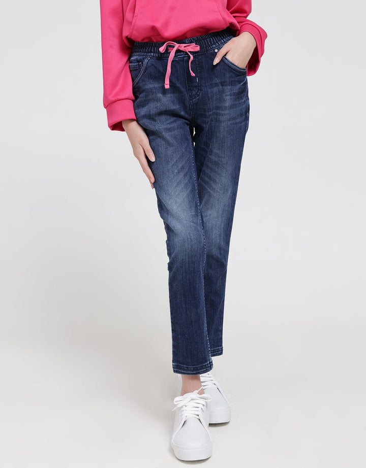 Cardinal Kids Girl Washed Accent Denim Pants