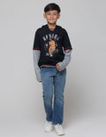 Cardinal Junior Print Sweater Anak Laki-Laki