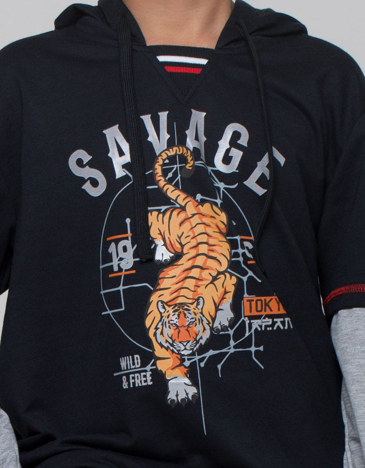 Cardinal Junior Print Sweater Anak Laki-Laki