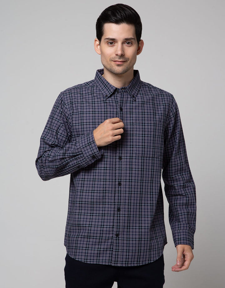 Cole Long Sleeve Shirt Woven 3 Colors Check