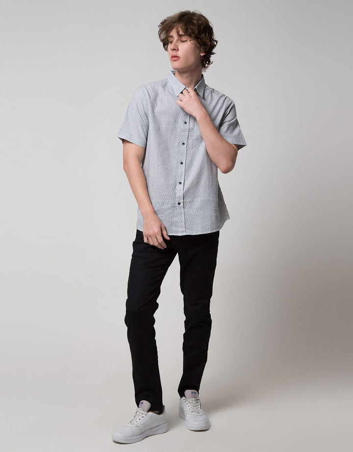 Cole Short Sleeve Shirt Woven Printed