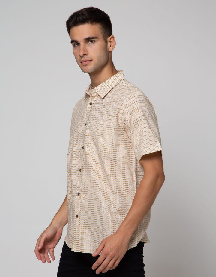 Cole Short Sleeve Shirt Woven Printed