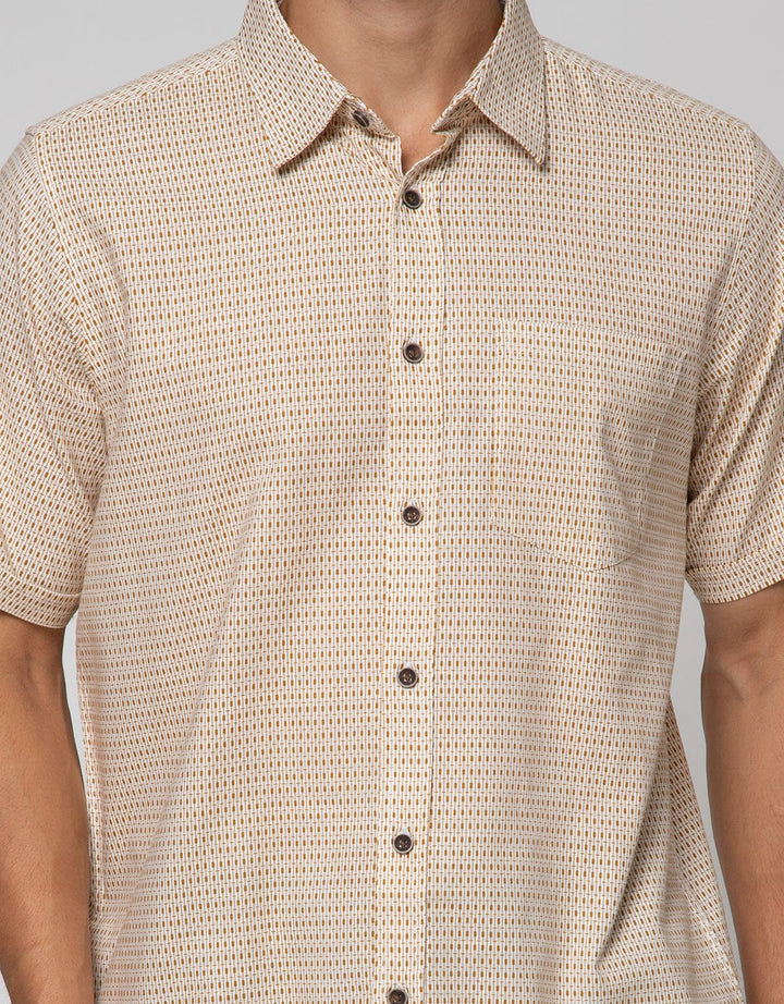 Cole Short Sleeve Shirt Woven Printed