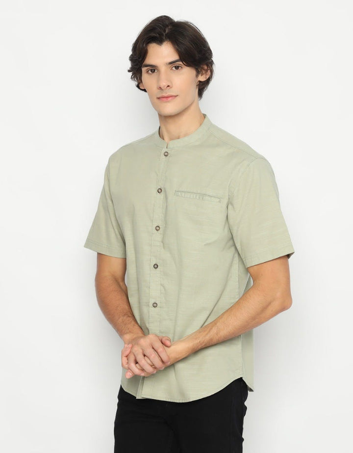 d&f Kemeja Koko Slub Comfort
