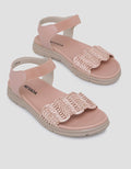 Nevada Ankle Strap Wave Sandals Girls