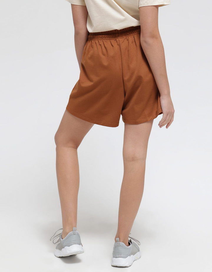 Nevada Solid Terry Basic Women's Shorts