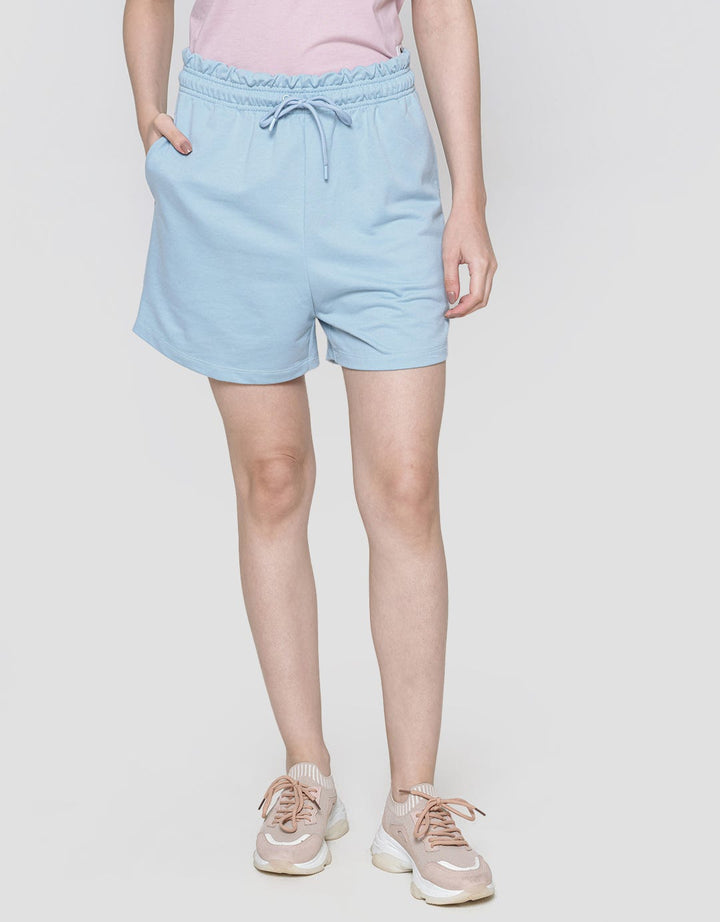 Nevada Solid Terry Basic Women's Shorts