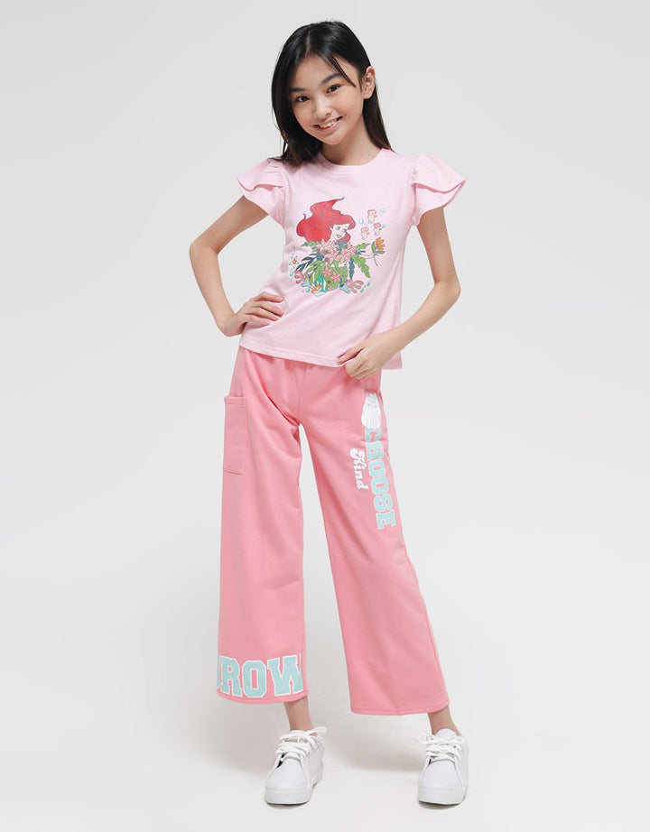 Disney Princess Ariel Kaos Anak Perempuan