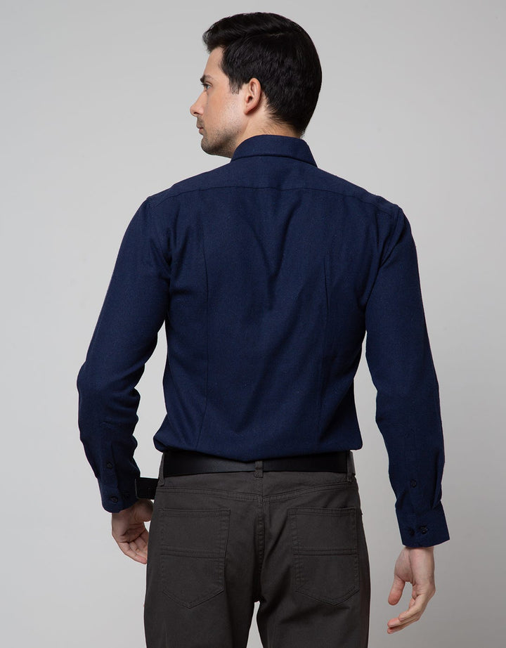 Stanley Adams Long Sleeve Shirt Slim Texture Flanel
