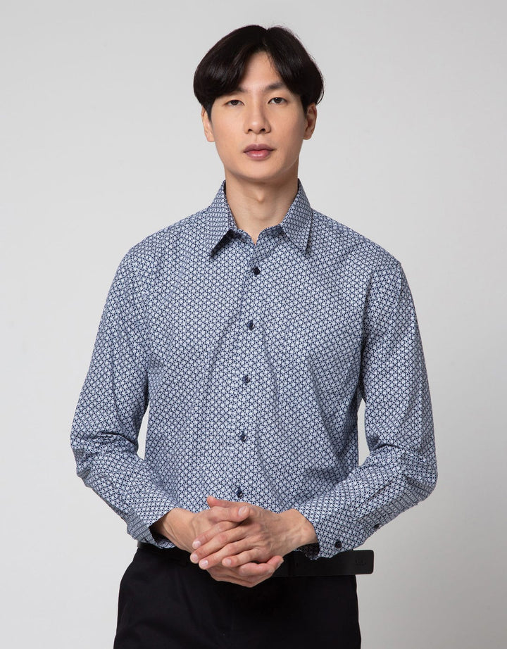 Stanley Adams Long Sleeve Shirt Slim Prints