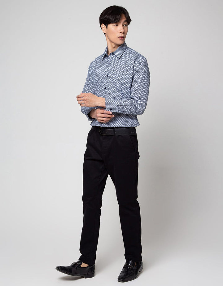 Stanley Adams Long Sleeve Shirt Slim Prints