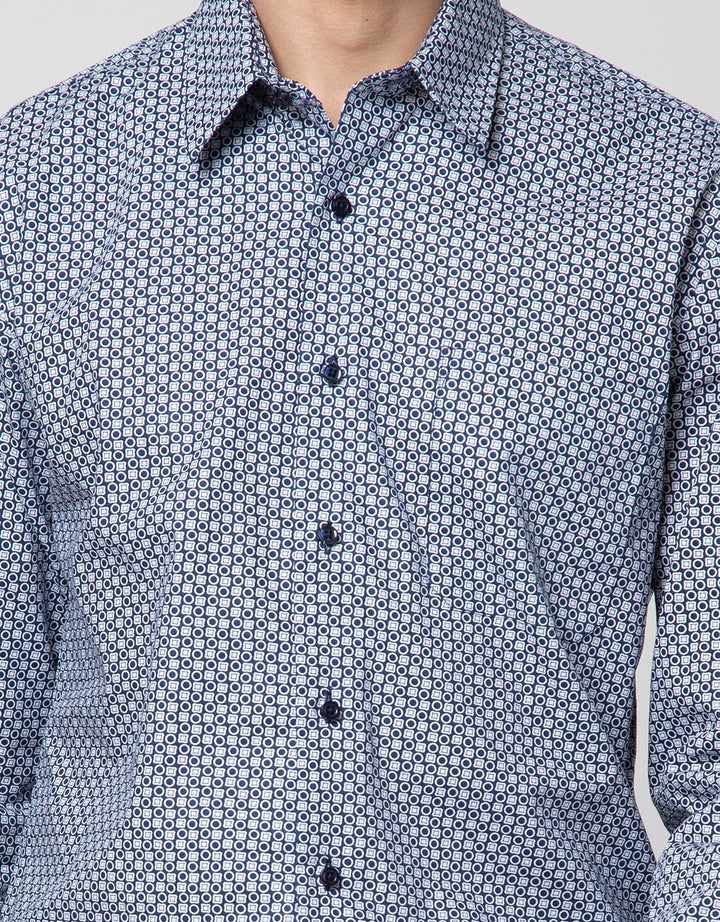 Stanley Adams Long Sleeve Shirt Slim Prints