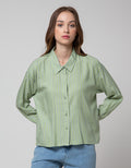 Nevada Long Sleeve Shirt Boxy Rayon