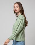 Nevada Long Sleeve Shirt Boxy Rayon