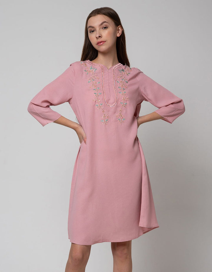 St. Yves Crepe Tunic Dress for Women