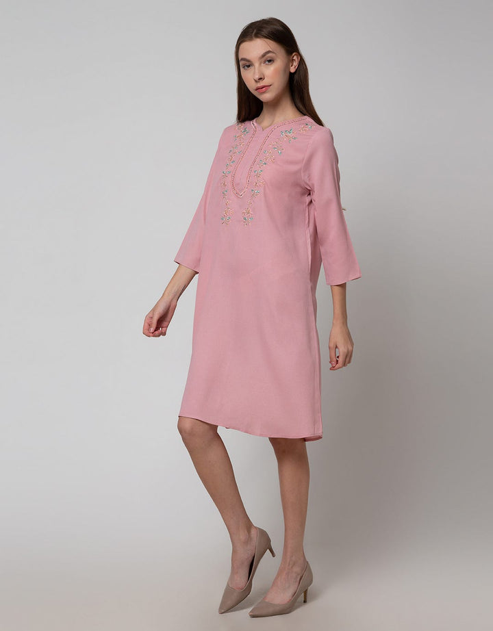 St. Yves Crepe Tunic Dress for Women