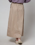 Nevada Woven Front Button Women's Maxi Skirt
