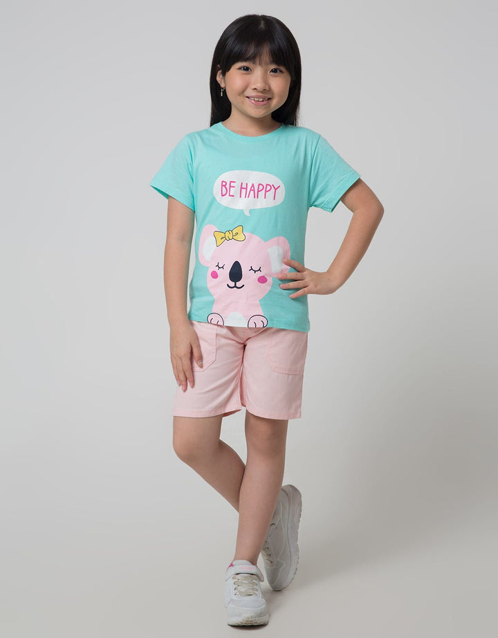 Little M Belt Kantong Celana Pendek Anak Perempuan