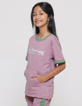 Nevada Basic Baby Terry Be Yourself Kaos Anak Perempuan