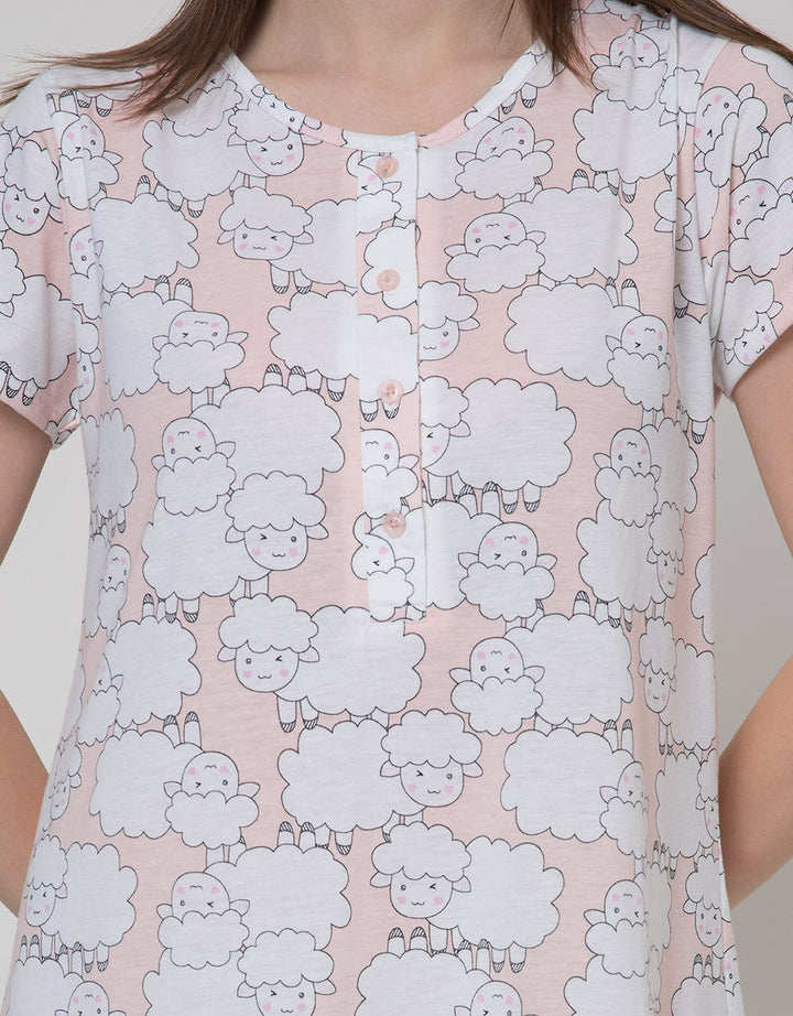 Nevada Wink Sheep Daster Wanita