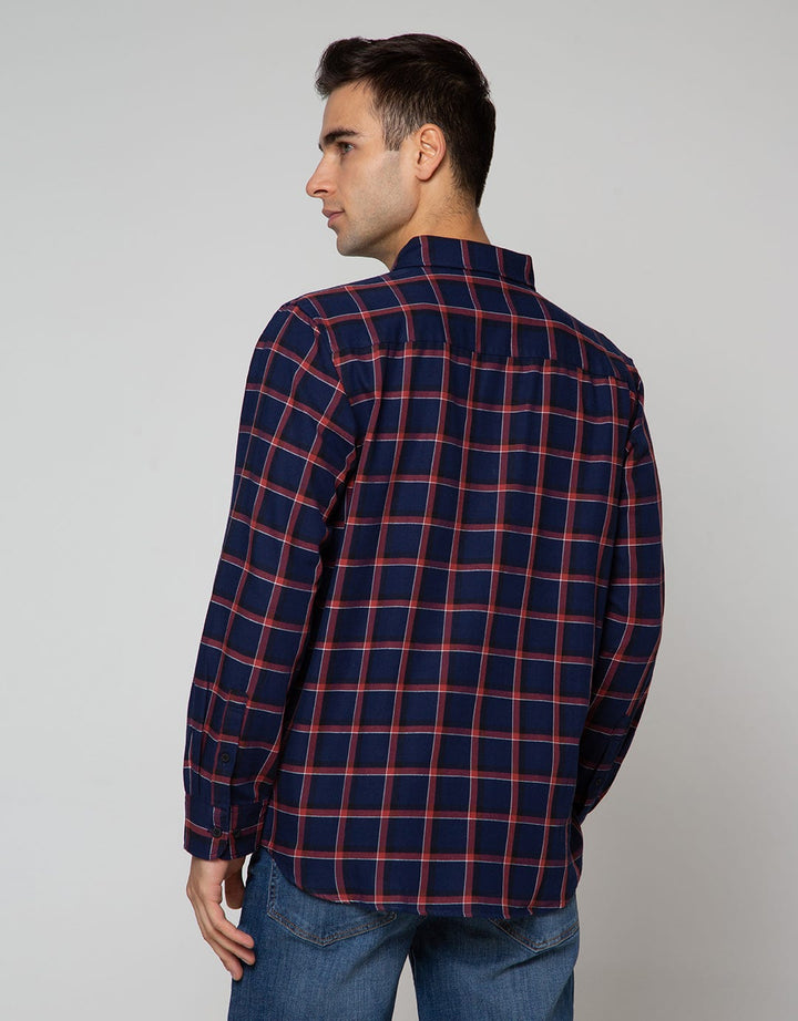 Cole Tricolor Kemeja Woven Pria