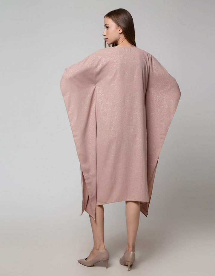 St. Yves Emboss Tassel Dress Kaftan Wanita